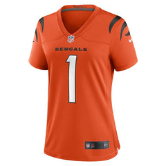 Ja'Marr Chase Cincinnati Bengals Women's Alternate Game Jersey - Orange | Nike discount