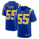 Junior Seau Los Angeles Chargers Retired Player Alternate Game Jersey - Royal | Nike outlet