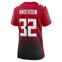 Jamal Anderson Atlanta Falcons Women's Retired Game Jersey - Red | Nike outlet