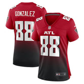 Tony Gonzalez Atlanta Falcons Women's Retired Game Jersey - Red | Nike on sale