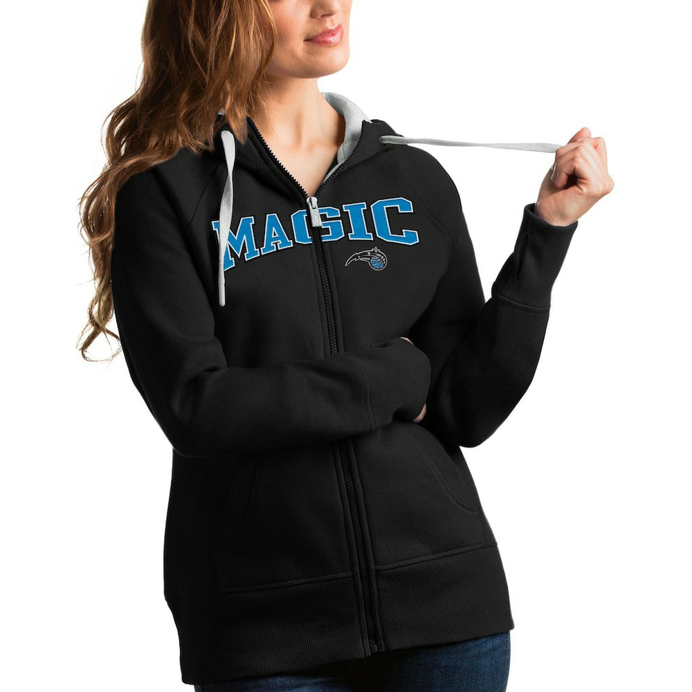 Orlando Magic Antigua Women's Team Victory Full-Zip Hoodie - Black sale