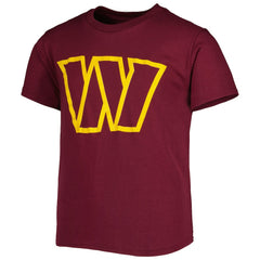 Washington Commanders Youth Team Logo T-Shirt - Burgundy outlet