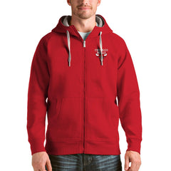 Chicago Bulls Antigua Logo Victory Full-Zip Hoodie sale - Red discount