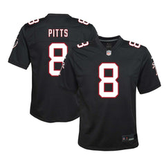 Kyle Pitts Sr. Atlanta Falcons Youth Game Jersey - Black | Nike sale