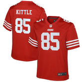 San Francisco 49ers Youth Game Jersey - Scarlet | Nike on sale