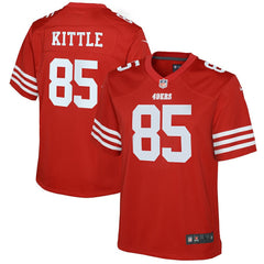 San Francisco 49ers Youth Game Jersey - Scarlet | Nike on sale