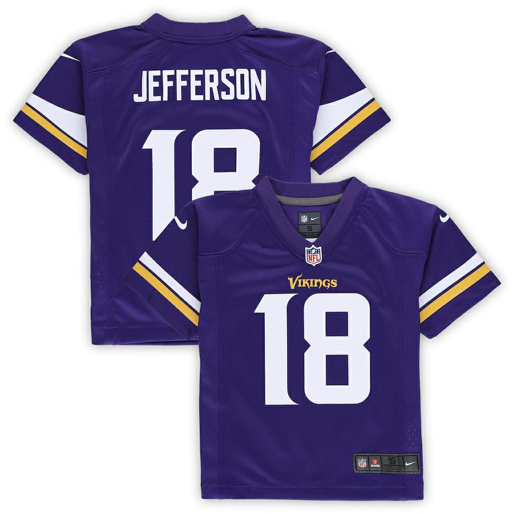 Justin Jefferson Minnesota Vikings Preschool Game Jersey - Purple | Nike discount
