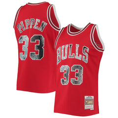 Scottie Pippen Chicago Bulls 1997/98 Hardwood Classics NBA 75th Anniversary Diamond Swingman Jersey sale - Red | Mitchell & Ness shop