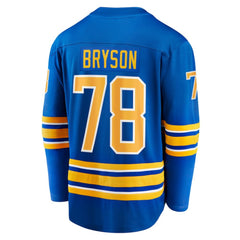 Jacob Bryson Buffalo Sabres Fanatics Home Breakaway Player Jersey Royal