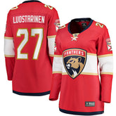 Eetu Luostarinen Florida Panthers Fanatics Women's Home Breakaway Player Jersey Red