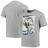 Dak Prescott Dallas Cowboys Name & Number T-Shirt - Heathered Gray outlet