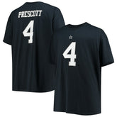 Dak Prescott Dallas Cowboys Big & Tall Player Name & Number T-Shirt - Navy sale
