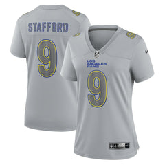 Matthew Stafford Los Angeles Rams Women's Atmosphere Fashion Game Jersey - Gray | Nike cheap