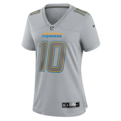 Justin Herbert Los Angeles Chargers Women's Atmosphere Fashion Game Jersey - Gray | Nike online