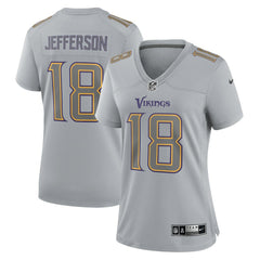 Justin Jefferson Minnesota Vikings Women's Atmosphere Fashion Game Jersey - Gray | Nike discount