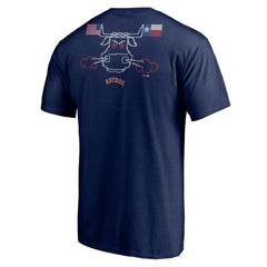 Houston Astros Hometown Collection Scoreboard Bull T-Shirt - Navy