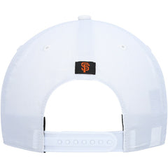 San Francisco Giants Flag Flutter Hitch Snapback Hat - White | 47 brand
