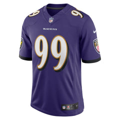 Odafe Oweh Baltimore Ravens Vapor Limited Jersey - Purple | Nike outlet