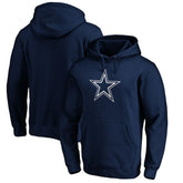 Dallas Cowboys Primary Logo Fitted Pullover Hoodie - Navy online