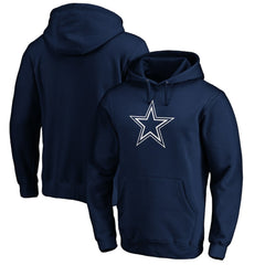 Dallas Cowboys Primary Logo Fitted Pullover Hoodie - Navy online