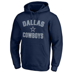 Dallas Cowboys Victory Arch Team Fitted Pullover Hoodie - Navy cheap
