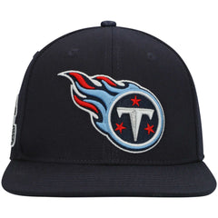 Tennessee Titans Pro Standard Logo II Snapback Hat - Navy on sale