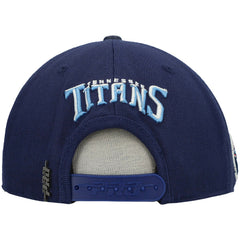Tennessee Titans Pro Standard Stacked Snapback Hat - Navy outlet