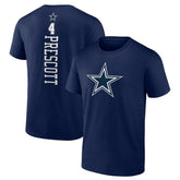 Dak Prescott Dallas Cowboys Playmaker T-Shirt - Navy for sale