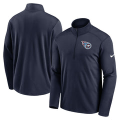 Tennessee Titans Logo Pacer Performance Half-Zip Jacket - Navy | Nike online