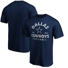 Dallas Cowboys Vintage Arch T-Shirt - Navy for sale