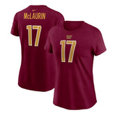 Terry McLaurin Washington Commanders Women's Player Name & Number T-Shirt - Burgundy | Nike for sale