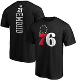 Joel Embiid Philadelphia 76ers Playmaker Name & Number T-Shirt - Black on sale