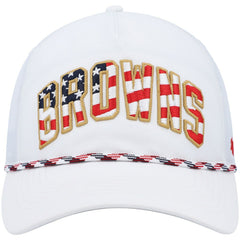 Cleveland Browns '47 Hitch Stars and Stripes Trucker Adjustable Hat - White for sale