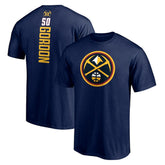 Aaron Gordon Denver Nuggets Playmaker Name & Number T-Shirt sale - Navy cheap