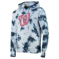 Washington Nationals Tie-Dye Pullover Hoodie - Navy | New Era