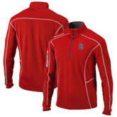 St. Louis Cardinals Shotgun Omni-Wick Quarter-Zip Pullover Jacket - Red | Columbia