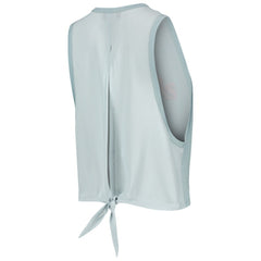 Cleveland Guardians The Wild Collective Women's Open Back Twist-Tie Tank Top - Light Blue