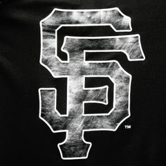San Francisco Giants The Wild Collective Women's Tonal Athleisure Racerback Tank Top - Black