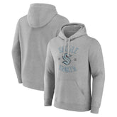 Seattle Kraken Heritage Pullover Hoodie Heathered Gray
