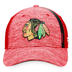 Chicago Blackhawks Fanatics Defender Flex Hat Red