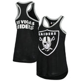 Las Vegas Raiders G-III 4Her by Carl Banks Women's Tater Burnout Tank Top - Black online
