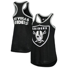 Las Vegas Raiders G-III 4Her by Carl Banks Women's Tater Burnout Tank Top - Black online
