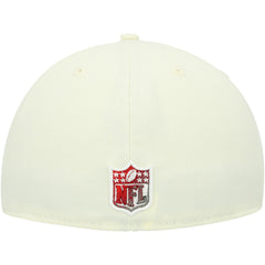 Tampa Bay Buccaneers New Era Chrome Color Dim 59FIFTY Fitted Hat - Cream sale