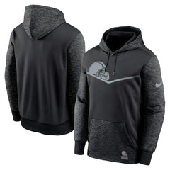 Cleveland Browns RFLCTV Chevron Pullover Hoodie - Black | Nike for sale