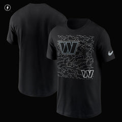 Washington Commanders RFLCTV T-Shirt - Black | Nike on sale