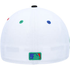 Los Angeles Dodgers 60th Anniversary Primary Eye 59FIFTY Fitted Hat - White/Black | New Era