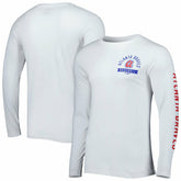 Atlanta Braves Pressbox Long Sleeve T-Shirt - White