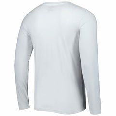 Atlanta Braves Pressbox Long Sleeve T-Shirt - White