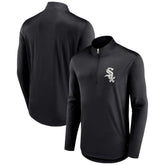 Chicago White Sox Tough Minded Lightweight Quarter-Zip Pullover - Black