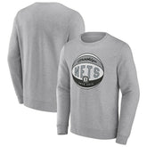 Brooklyn Nets True Classics Vint Pullover Sweatshirt - Heathered Gray | Fanatics online